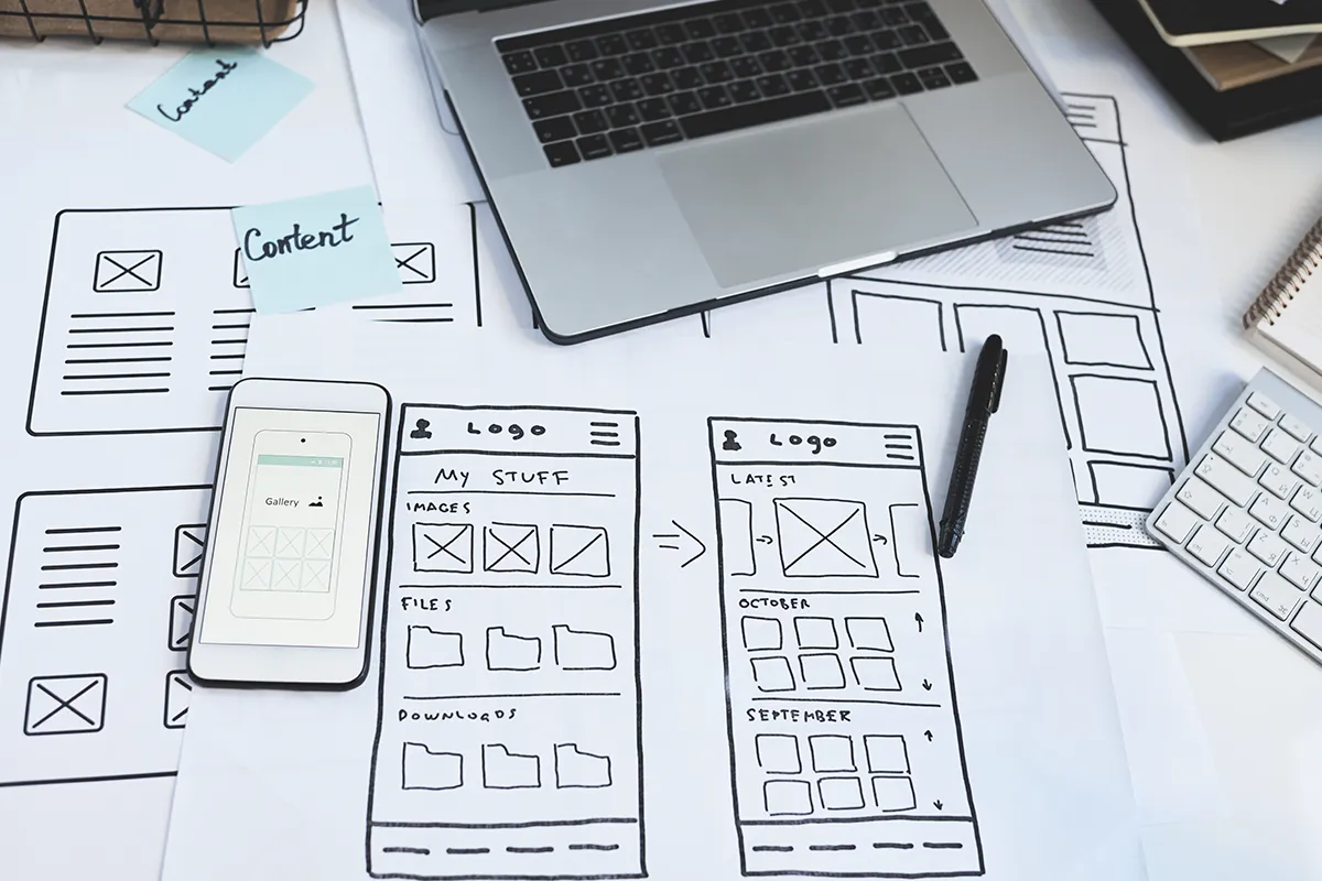 Progettazione UX UI per sviluppo sito web e struttura contenuti